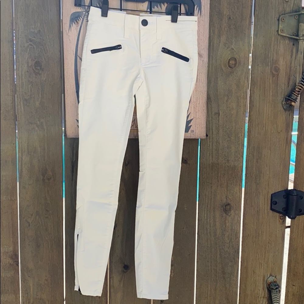 CURRENT/ELLIOTT THE SOHO ZIP STILETTO Sugar Coated